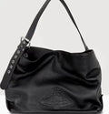 Vivienne Westwood Tote bag shoulder bag Black Regal Emboss New Outlet item